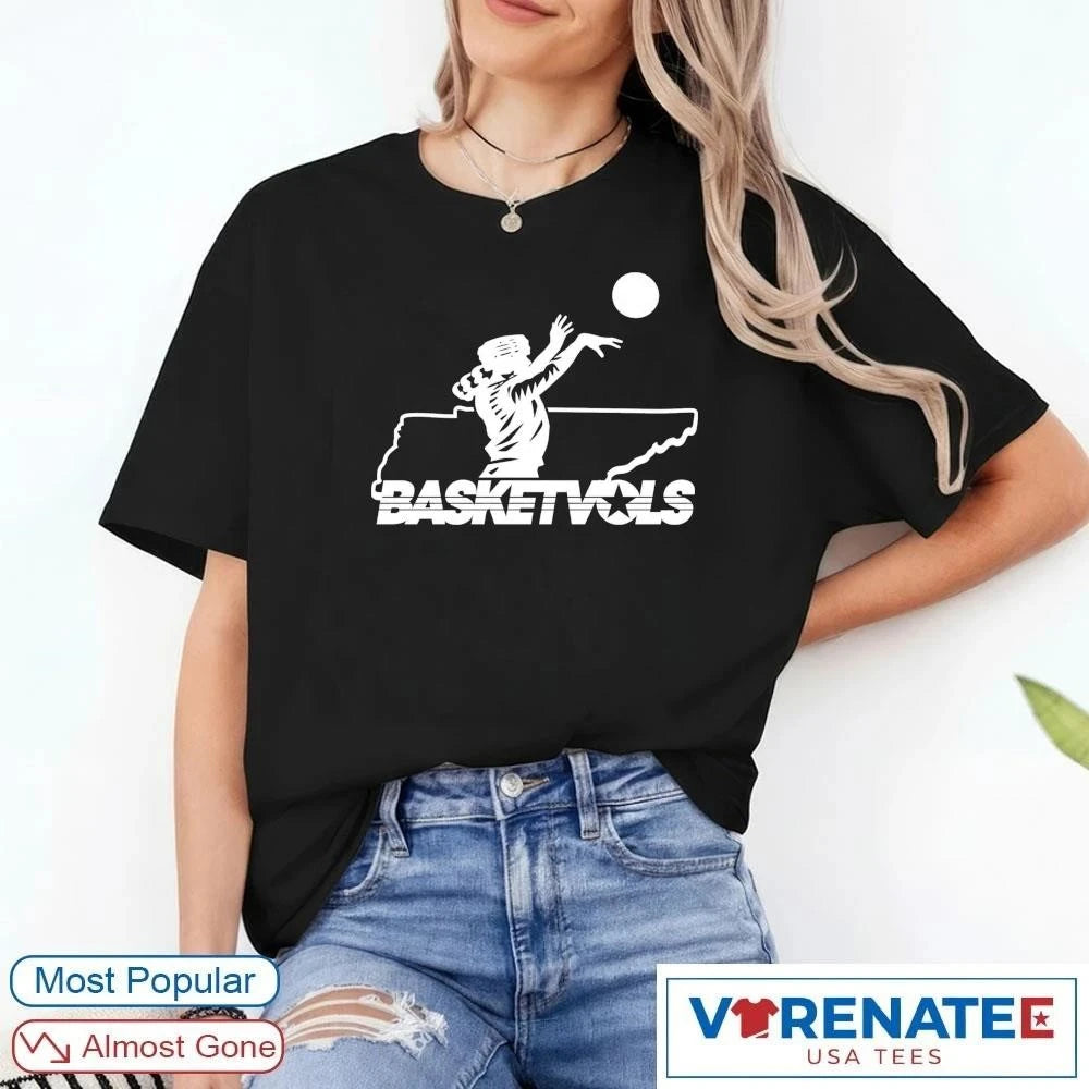 Official 2026 Tennessee Vols Basketball Jumpshot Basketvols T-Shirt