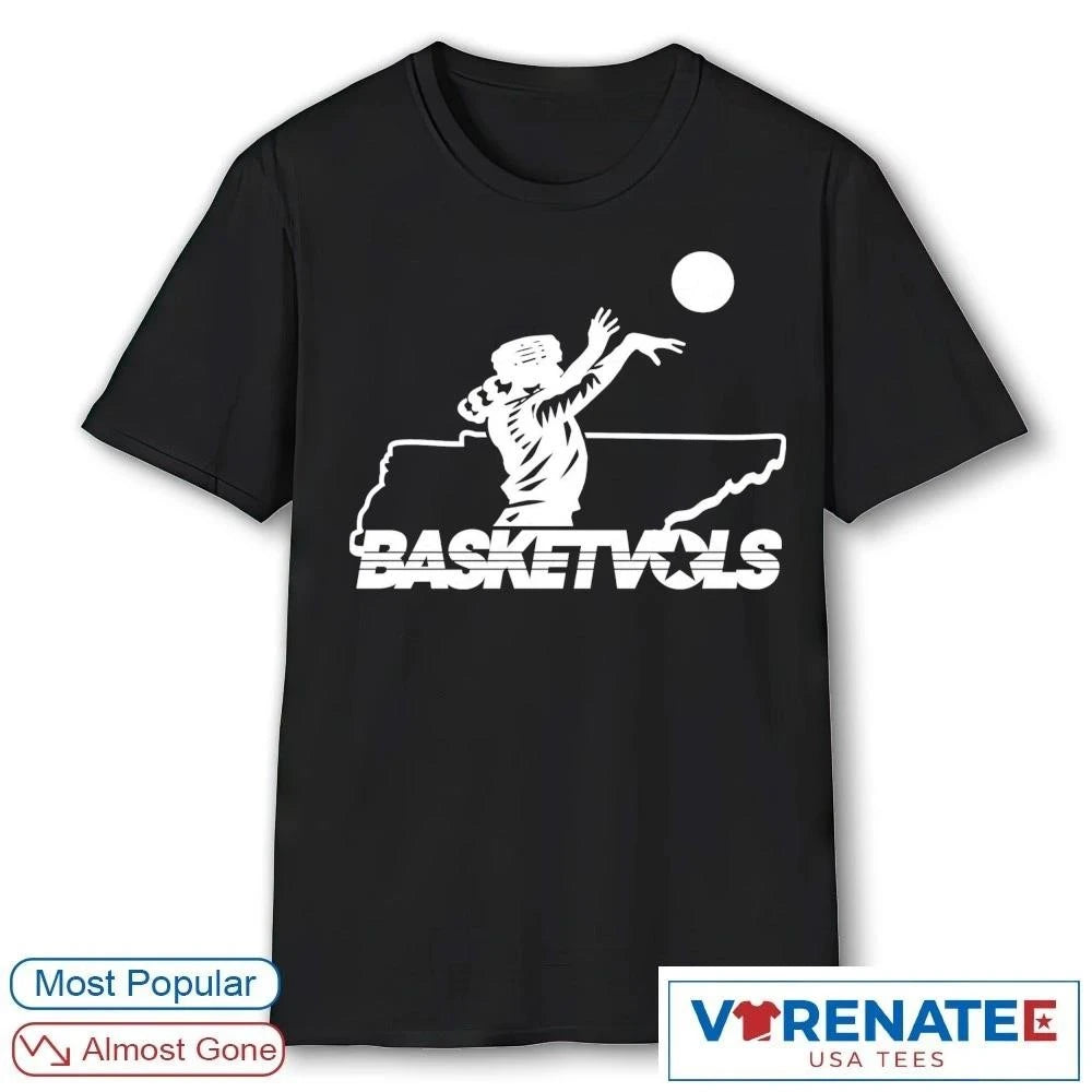 Official 2026 Tennessee Vols Basketball Jumpshot Basketvols T-Shirt