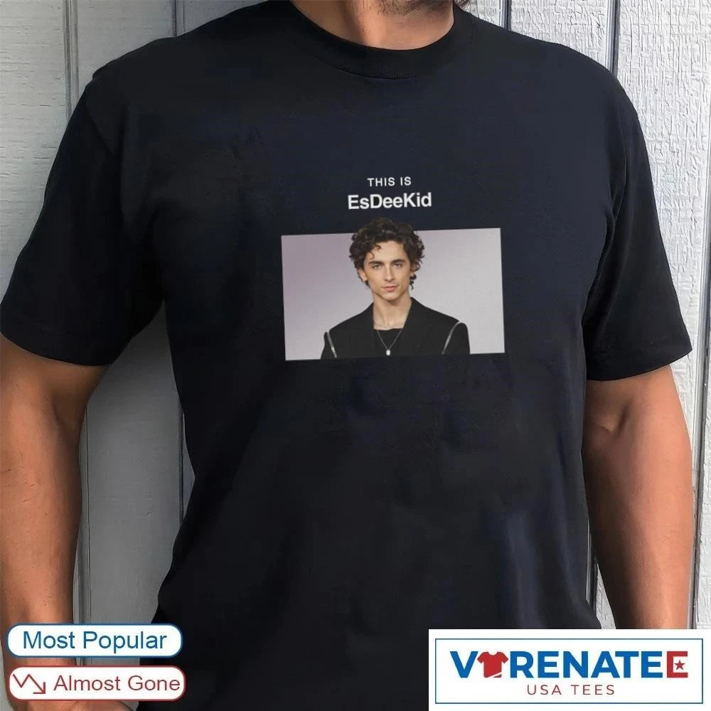 Official 2026 This Is EsDeeKid T-Shirt