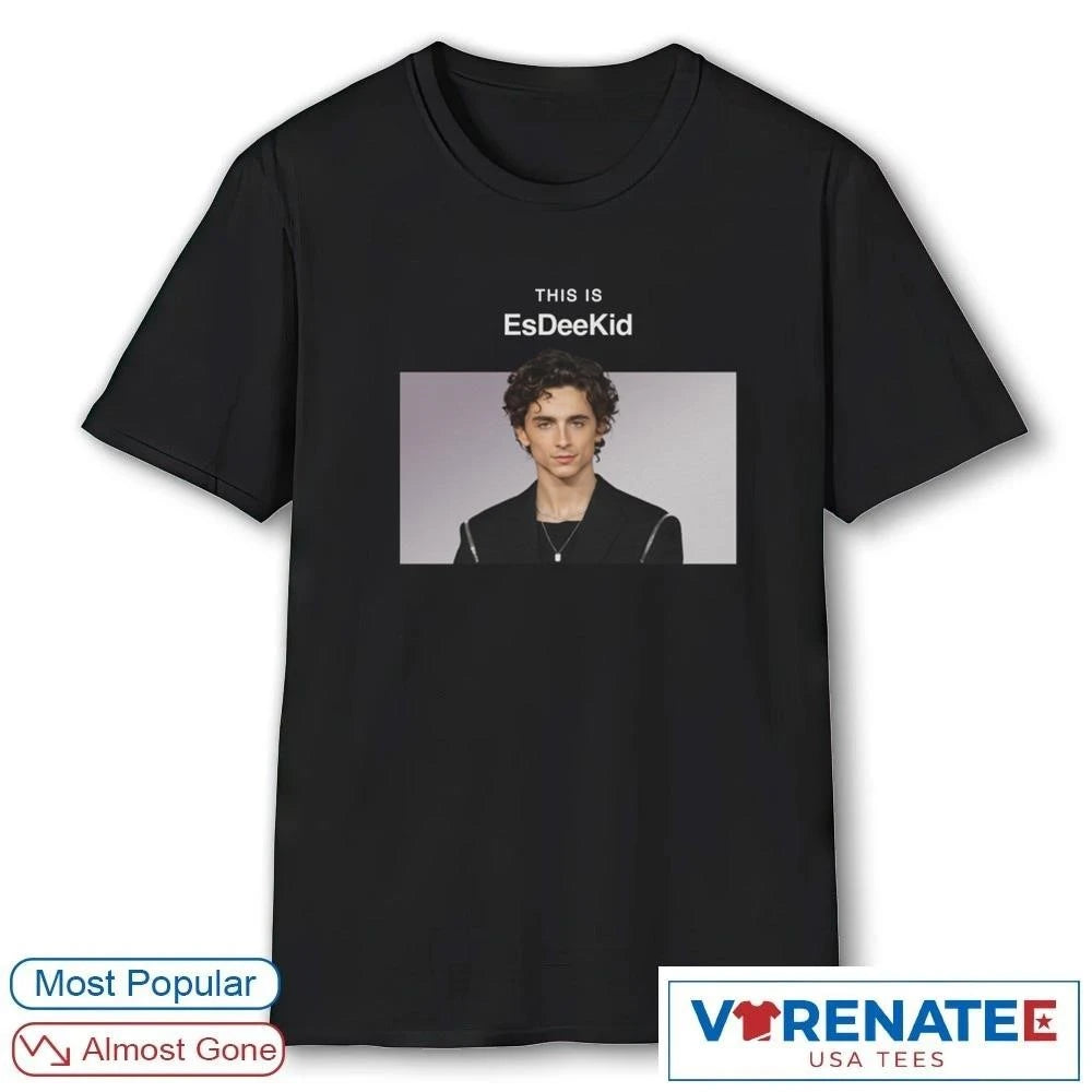 Official 2026 This Is EsDeeKid T-Shirt
