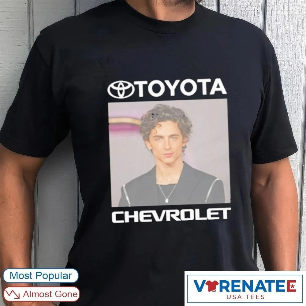 Official 2026 Timothee Chalamet Toyota Chevrolet T-Shirt