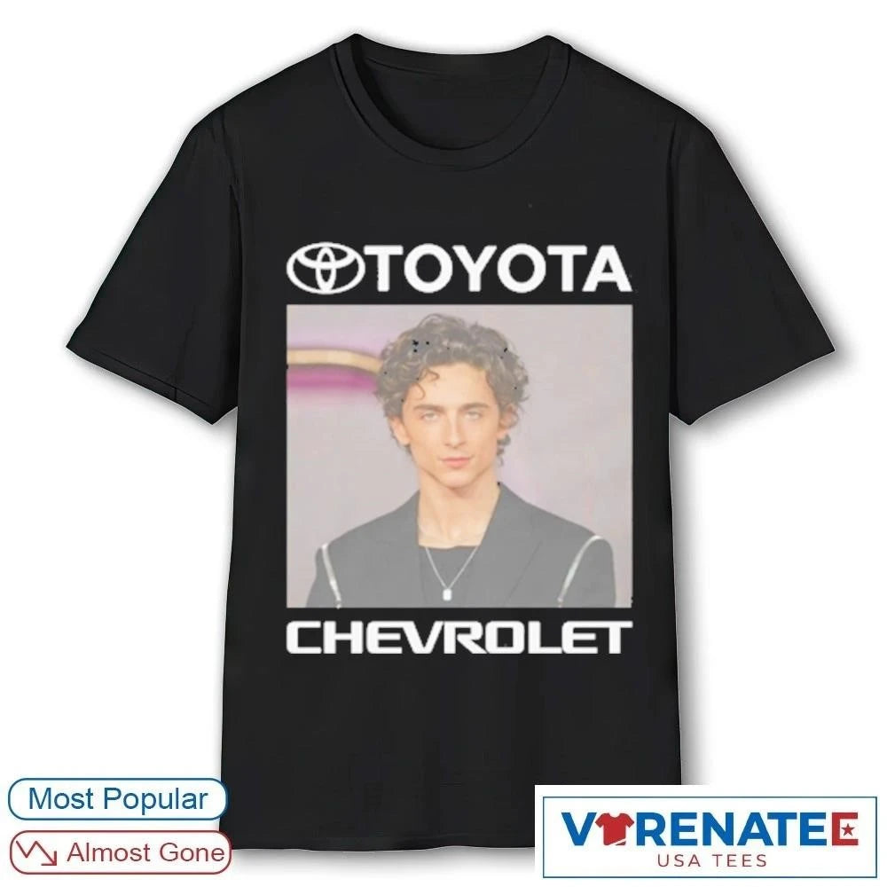 Official 2026 Timothee Chalamet Toyota Chevrolet T-Shirt