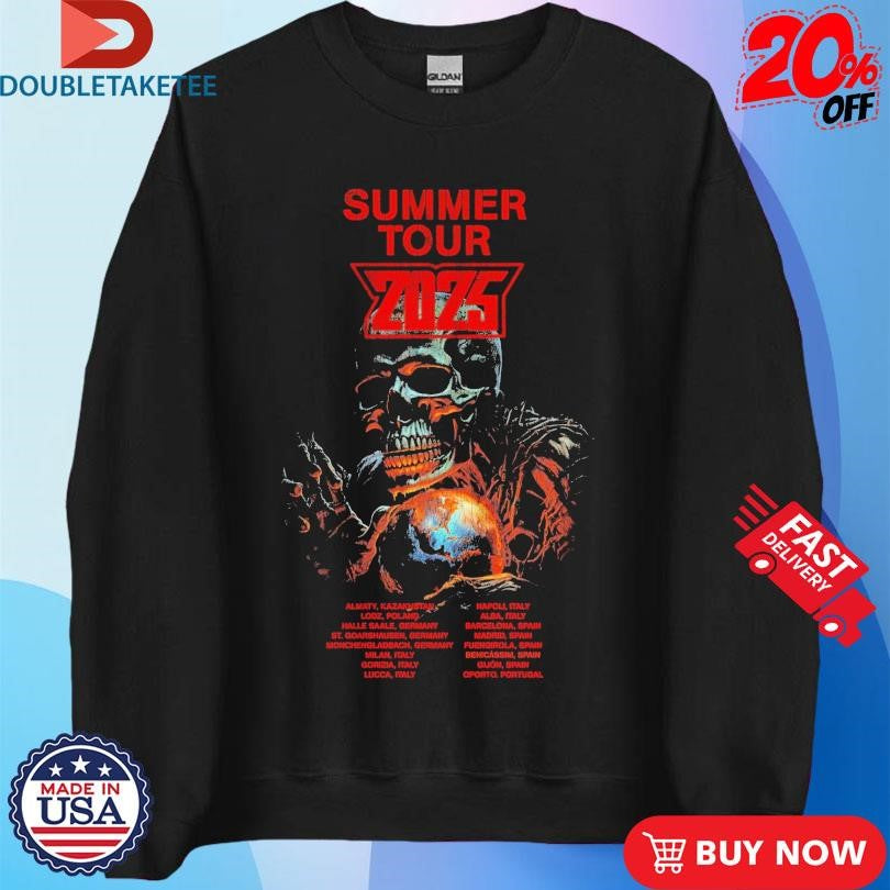 Official 30 Seconds To Mars Summer Tour 2025 Dates Skull World Shirts