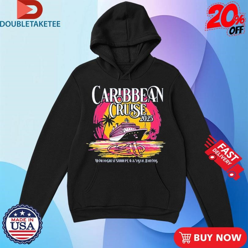 Official 311 Caribbean Cruise 2025 Grunge Miami Great Stirrup Cay And Nassau Bahamas Shirts
