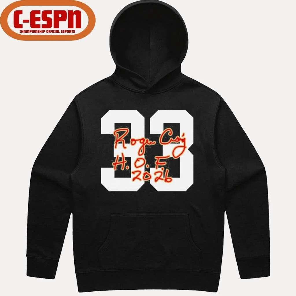 Official 33 Roger Craig 49ers Class of 2026 Elected Signature T-Shirt