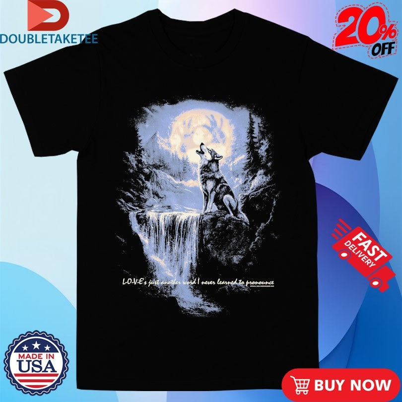 Official 3Oh!3 Love’s Just Another Word I Never Learned To Pronounce Wolf Shirts
