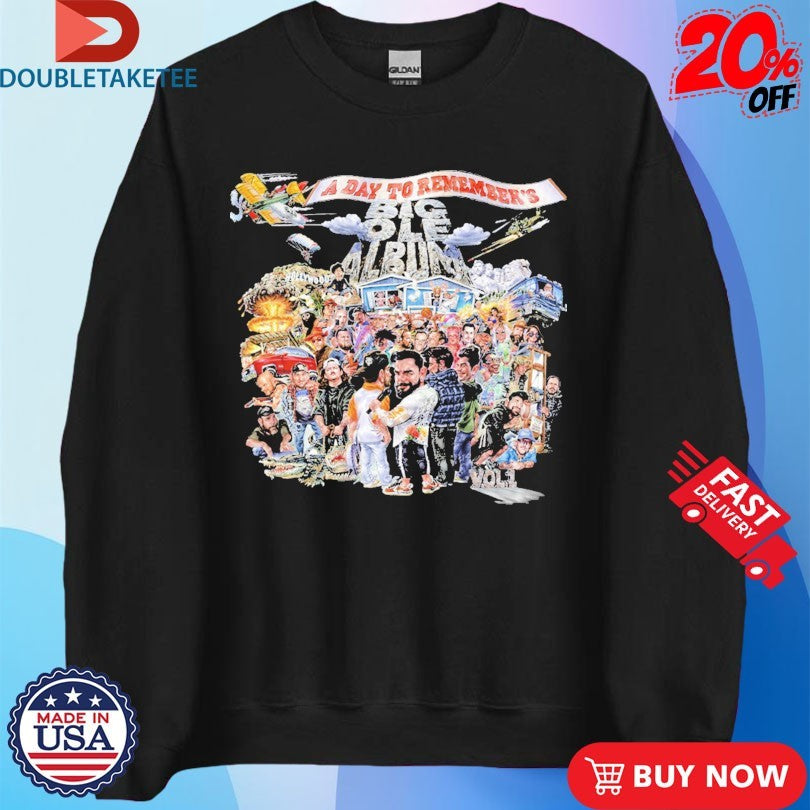 Official A Day To Remember Big Ole Album Shirts