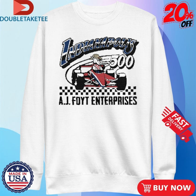 Official A.J. Foyt Enterprises Indianapolis 500 Coyote Shirts