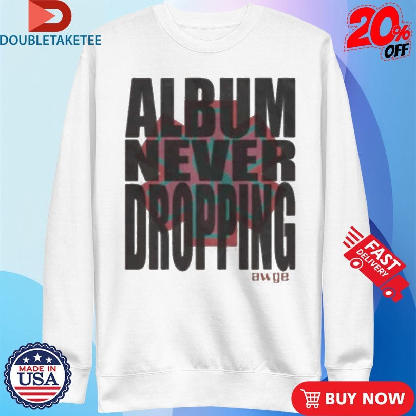 Official A$AP Rocky Album Never Dropping AWGE Camp Flog Gnaw Shirts