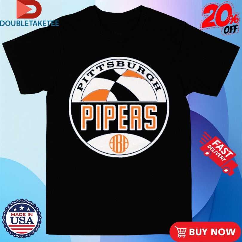 Official ABA Pittsburgh Pipers Logo Shirts