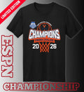 Official ACC Men’s Basketball Tournament 2026 Champions Virginia Cavaliers T-Shirt