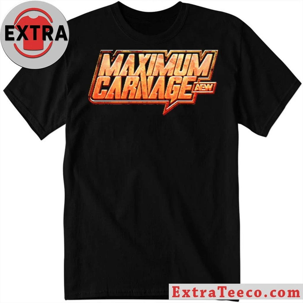 Official AEW Maximum Carnage 2026 Event Shirt