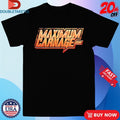 Official AEW Maximum Carnage Logo Shirts