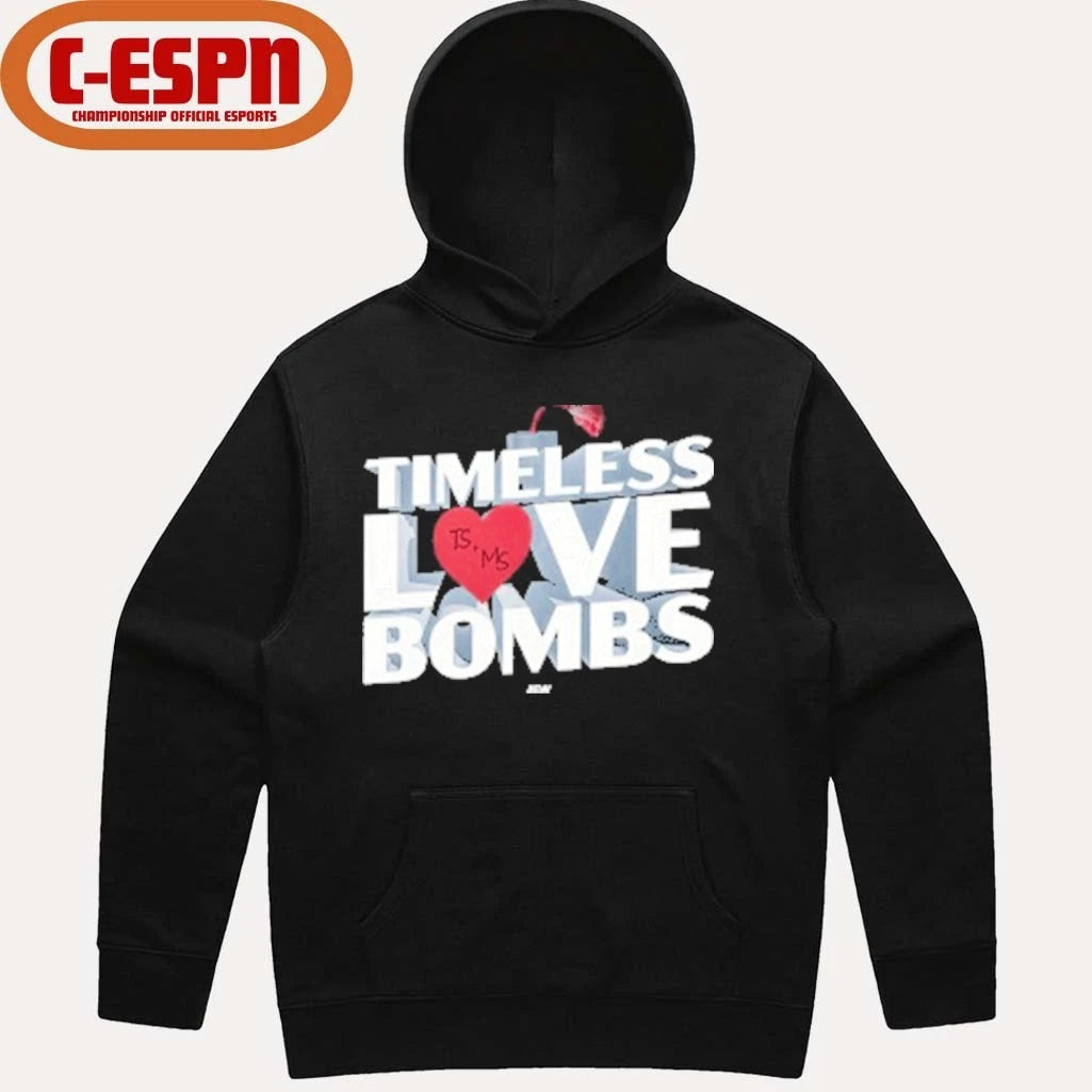 Official AEW Timeless Love Bombs Shirt