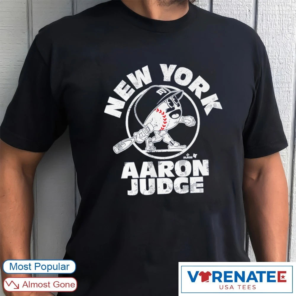 Official Aaron Judge New York Yankees MLB Baseball Buddies T-Shirt