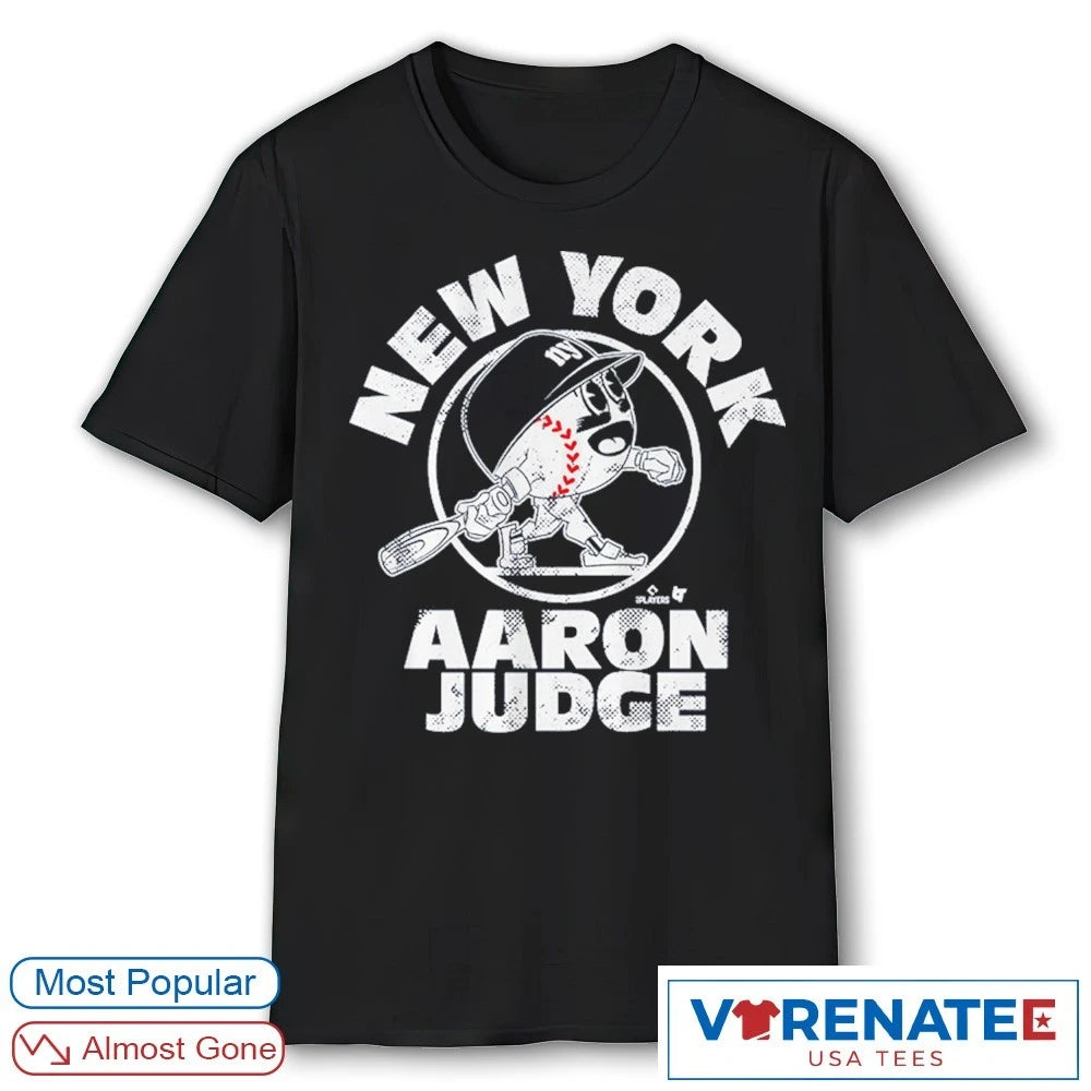 Official Aaron Judge New York Yankees MLB Baseball Buddies T-Shirt