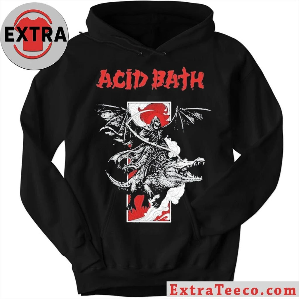 Official Acid Bath Band Alligator Wall T-Shirt