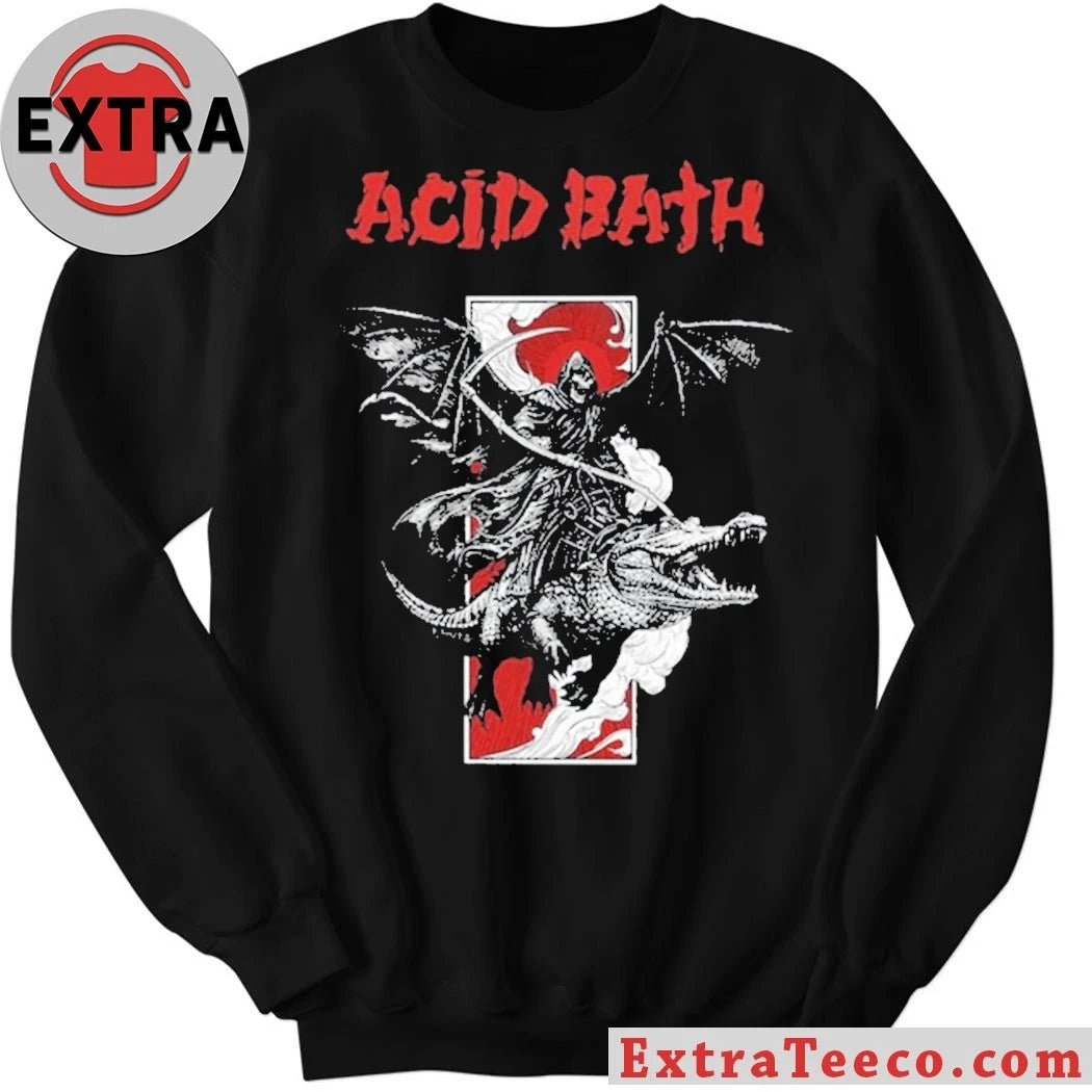 Official Acid Bath Band Alligator Wall T-Shirt