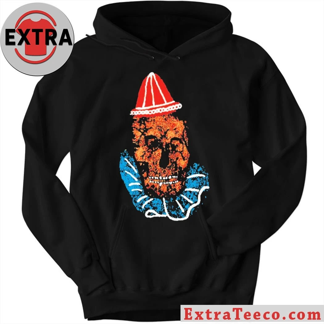 Official Acid Bath Band Clown Skull Tour T-Shirt