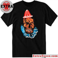 Official Acid Bath Band Clown Skull Tour T-Shirt