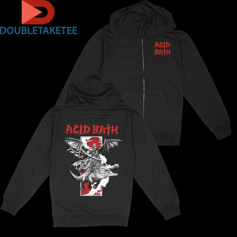 Official Acid Bath  Death Ridin’ Gator Reunion Alligator Shirts