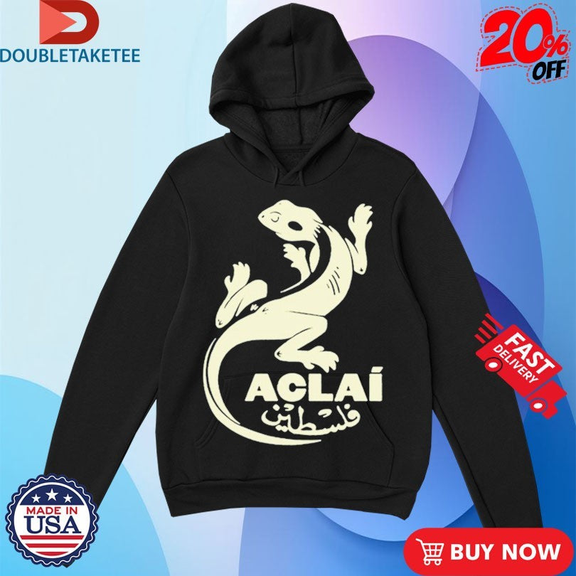 Official Aclaí Palestine Iguana Shirts