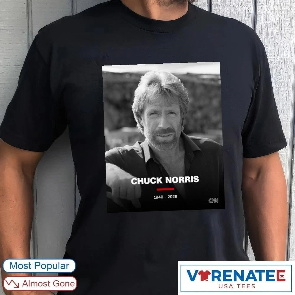 Official Actor Chuck Norris Has Died 1940 – 2026 CNN Poster T-Shirt