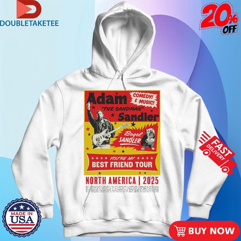 Official Adam Sandler You’re My Best Friend Tour 2025 North America Shirts