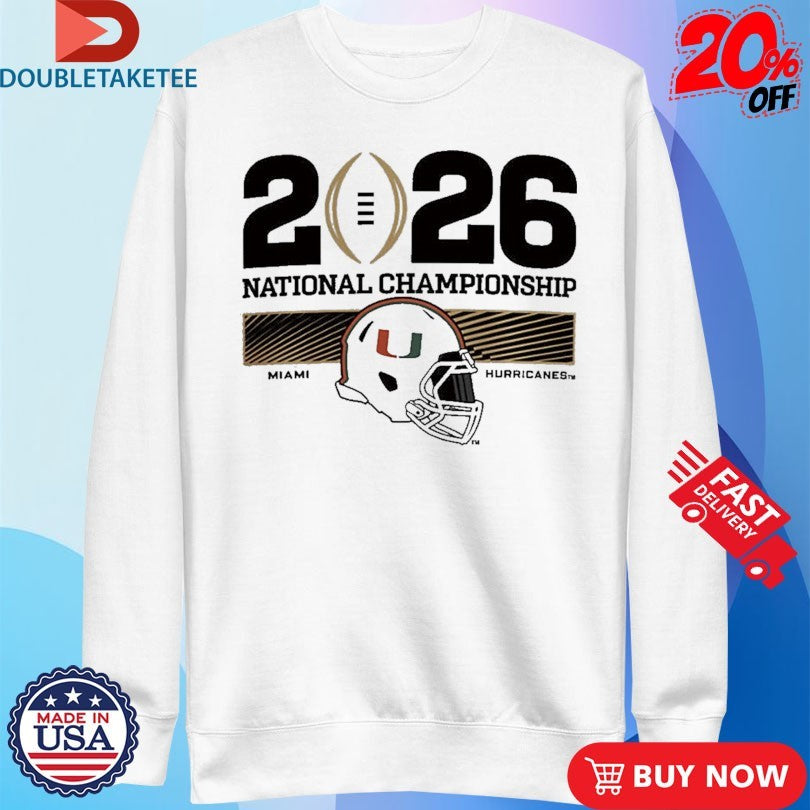 Official Adidas Miami College Football Playoff 2026 National Championship Bound Fresh Shirts