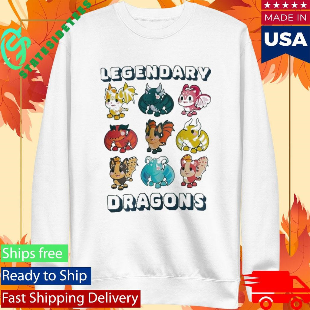 Official Adopt Me Legendary Dragons T-Shirt