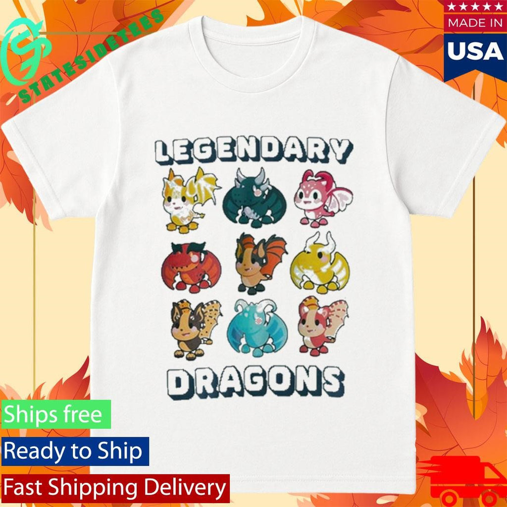 Official Adopt Me Legendary Dragons T-Shirt