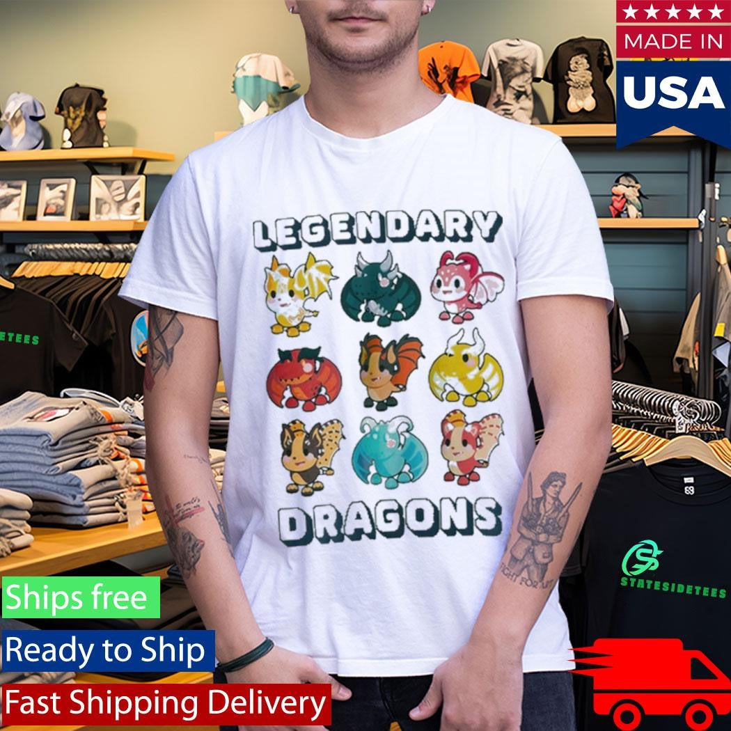Official Adopt Me Legendary Dragons T-Shirt