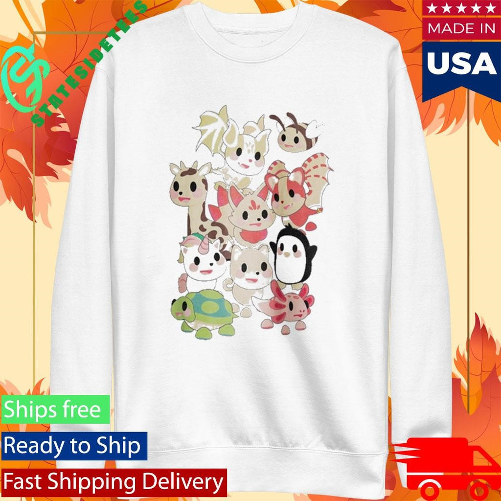 Official Adopt Me Pastel Pals Graphic Shirt
