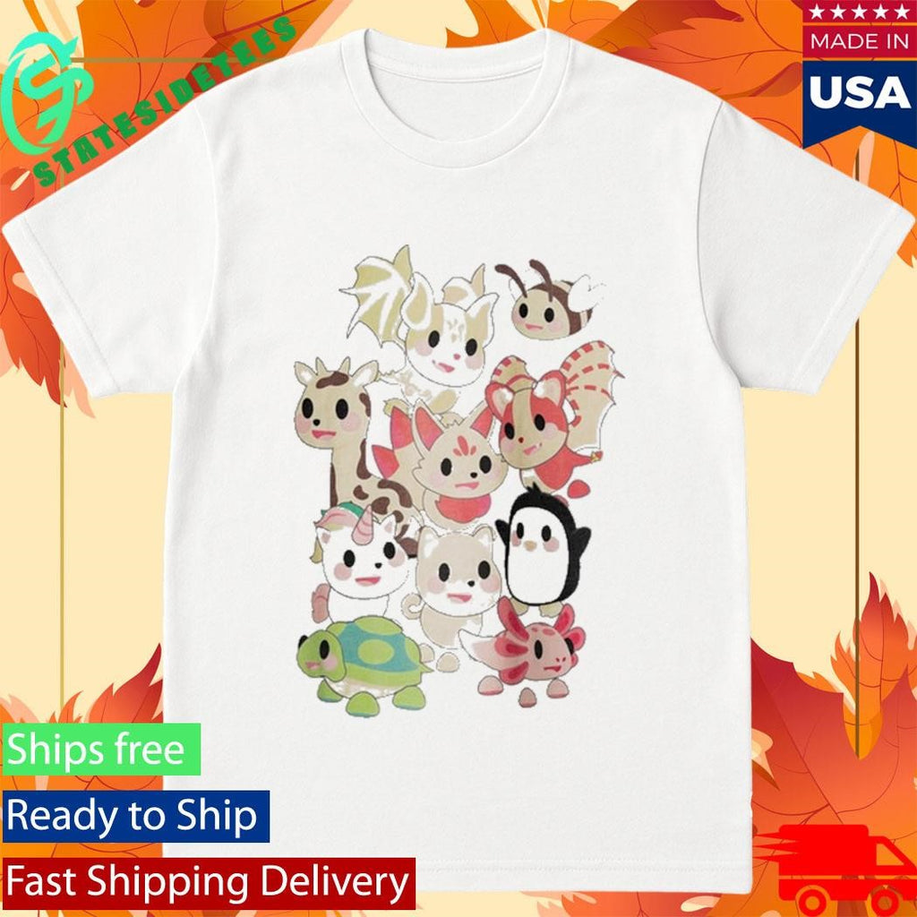 Official Adopt Me Pastel Pals Graphic Shirt