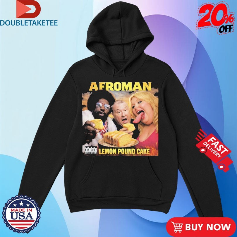 Official Afroman Lemon Pound Cake Album Cover Shirts
