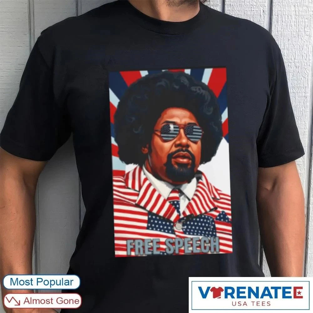 Official Aftoman Free Speech 2026 T-Shirt