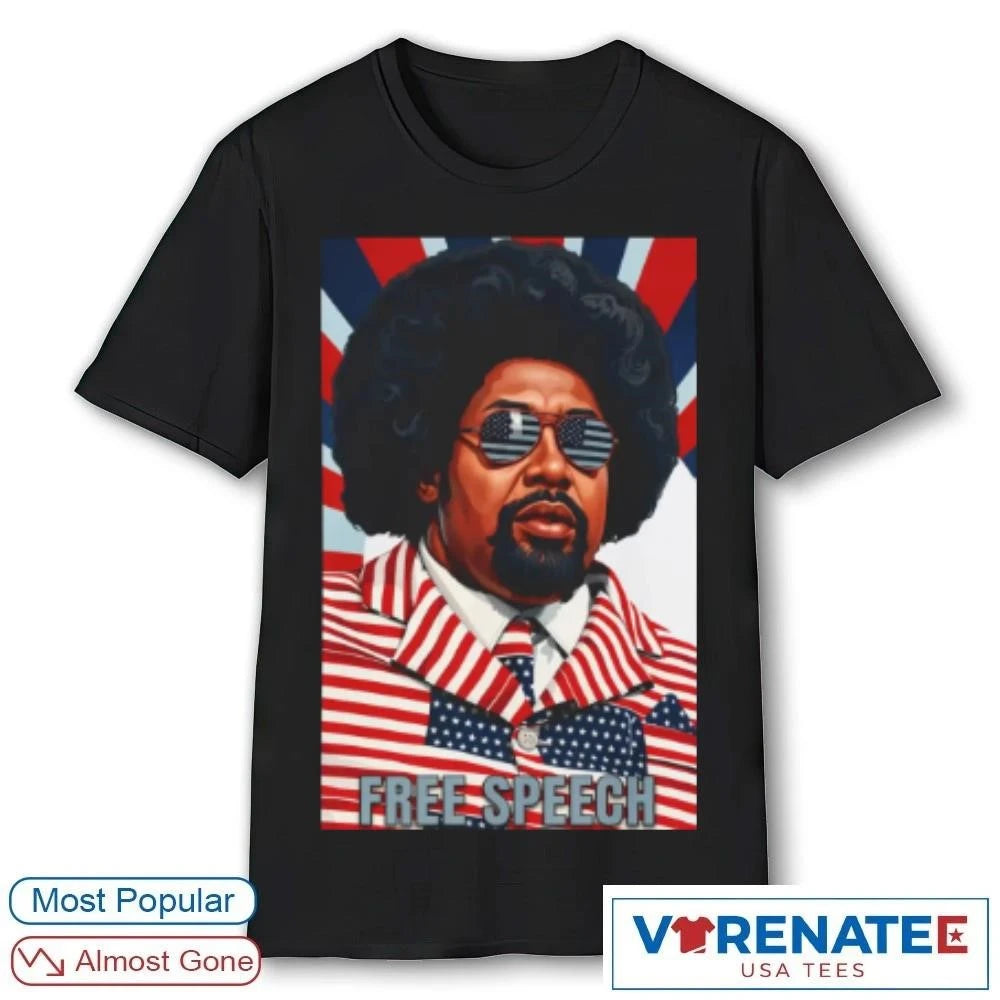 Official Aftoman Free Speech 2026 T-Shirt