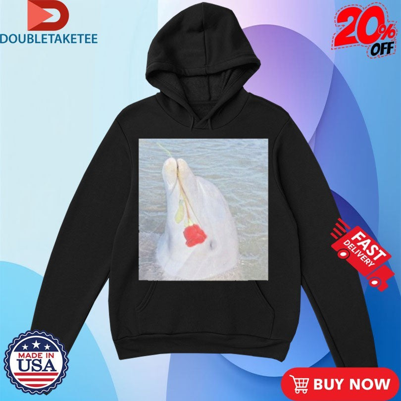 Official Aiden Arata Turn Into Dust Dolphin Rose T-Shirtss