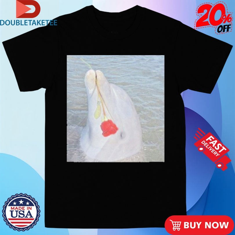 Official Aiden Arata Turn Into Dust Dolphin Rose T-Shirtss
