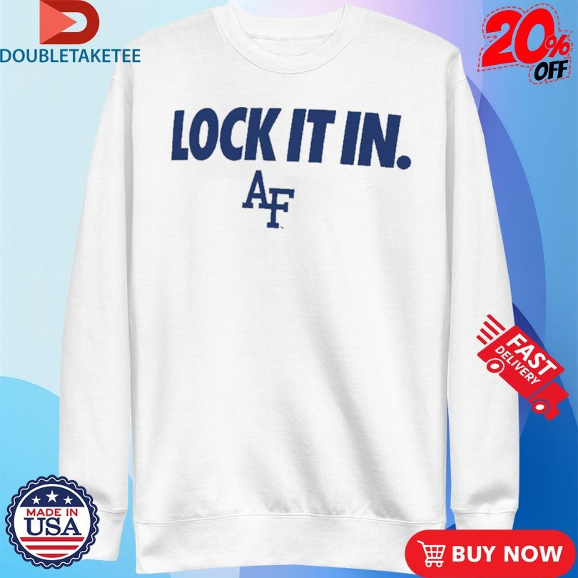 Official Air Force Falcons Lock It In Shirts