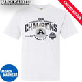 Official Akron Zips 2026 MAC Men’s Basketball Tournament Champions 3-In-A-Row T-Shirt