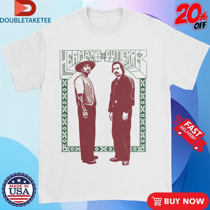 Official Alejandro Gutiérrez và Estevan Gutiérrez Hermanos Gutiérrez September Tour 2025 Photo Shirts