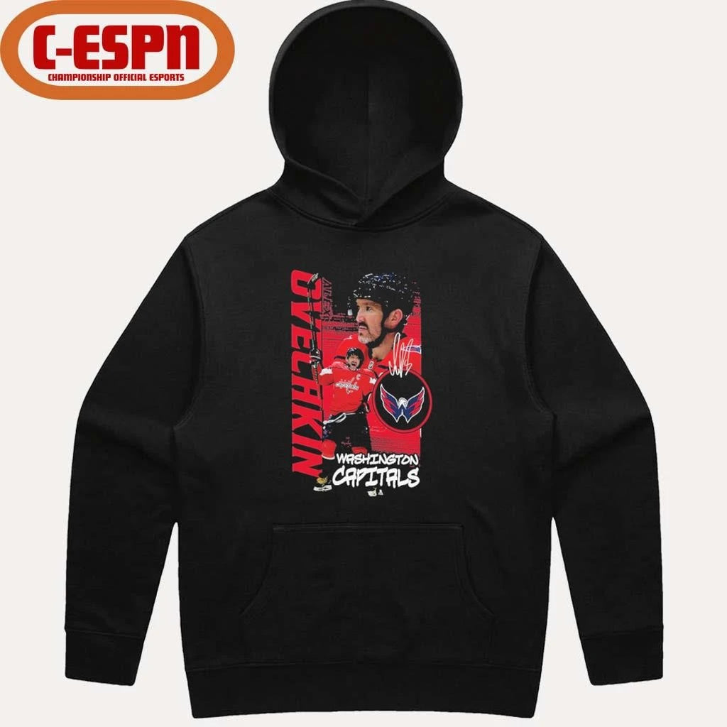 Official Alexander Ovechkin Washington Capitals Vintage Playmaker T-Shirt