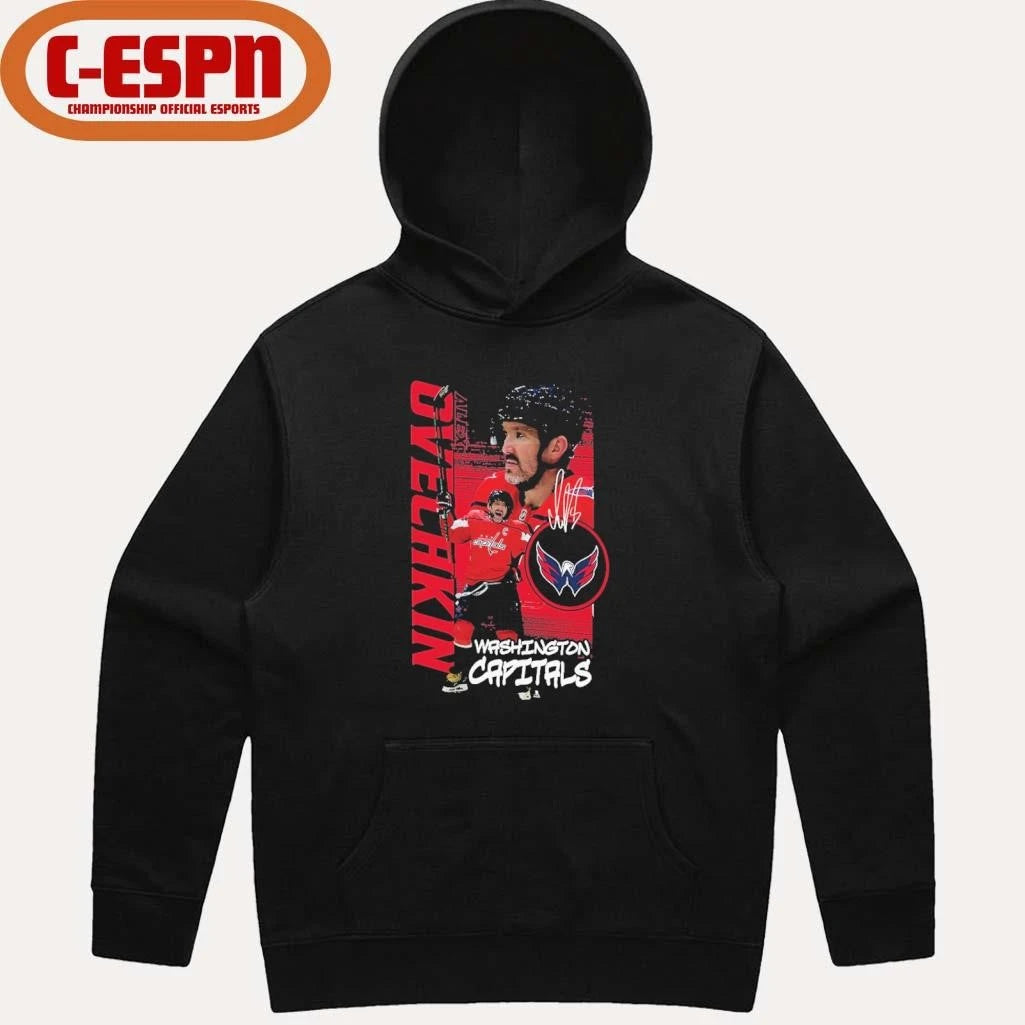 Official Alexander Ovechkin Washington Capitals Vintage Playmaker T-Shirt