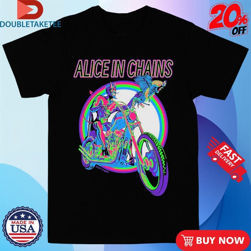 Official Alice In Chains Devil Bike Shirts