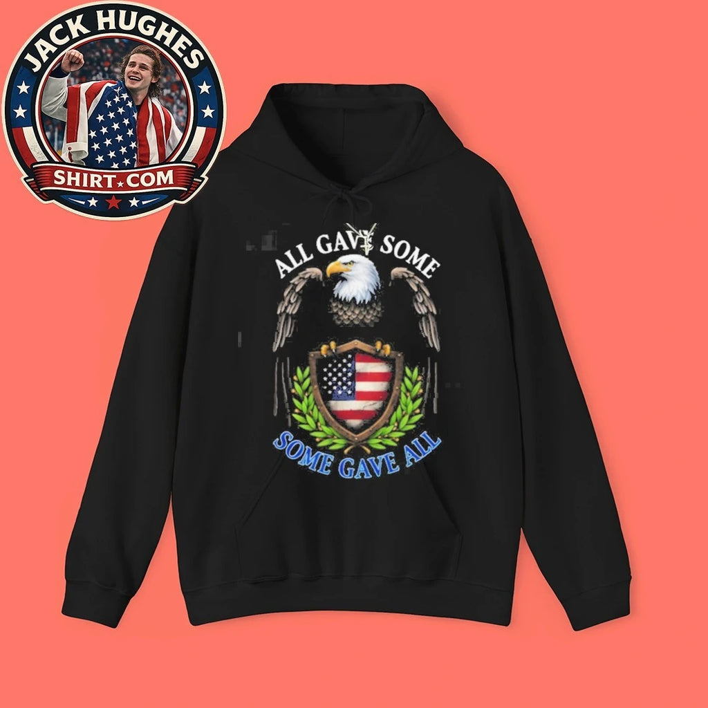 Official All Gave Some Some Gave All American Eagle Shield Shirt