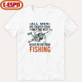 Official All Men Are Created Equal Only The Best Never Retire From Fishing Shirt
