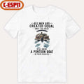 Official All Men Are Created Equal Only The Best Still Drive A Pontoon Boat In Their Eighties Shirt