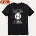 Official All Men Are Created Equal Only The Best Still Drive Stick In Their Seventies Shirt