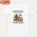 Official All Men Are Created Equal Only The Best Still Go Pheasant Hunting With Dog T-Shirt
